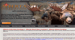 Desktop Screenshot of albertaoutfitting.com